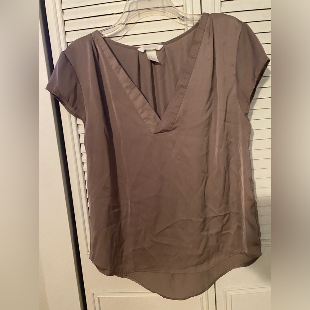 Gray blouse